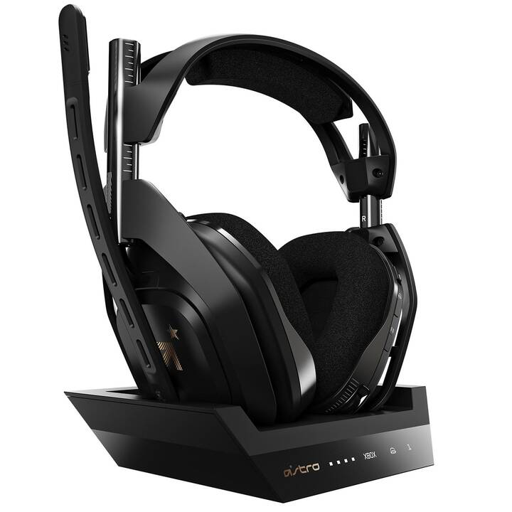 ASTRO GAMING A50 Wireless + Base Station for XBOX (Over-Ear, Noir)