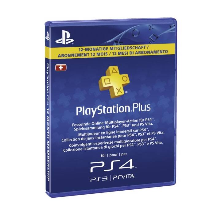 SONY PlayStation Plus Live Card 365 Jours (PKC, IT, DE, FR)
