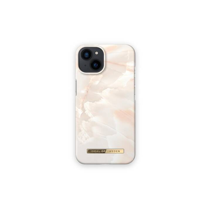 IDEAL OF SWEDEN Backcover Pearl Marble (iPhone 13 Pro, Marmo, Multicolore, Rosa)