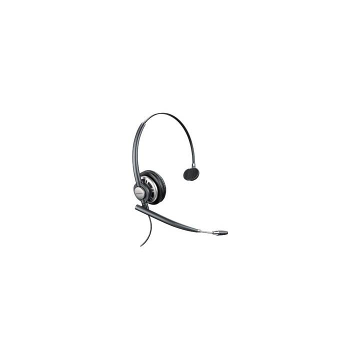 PLANTRONICS Office Headset EncorePro HW710 (On-Ear, Kabel, Schwarz)