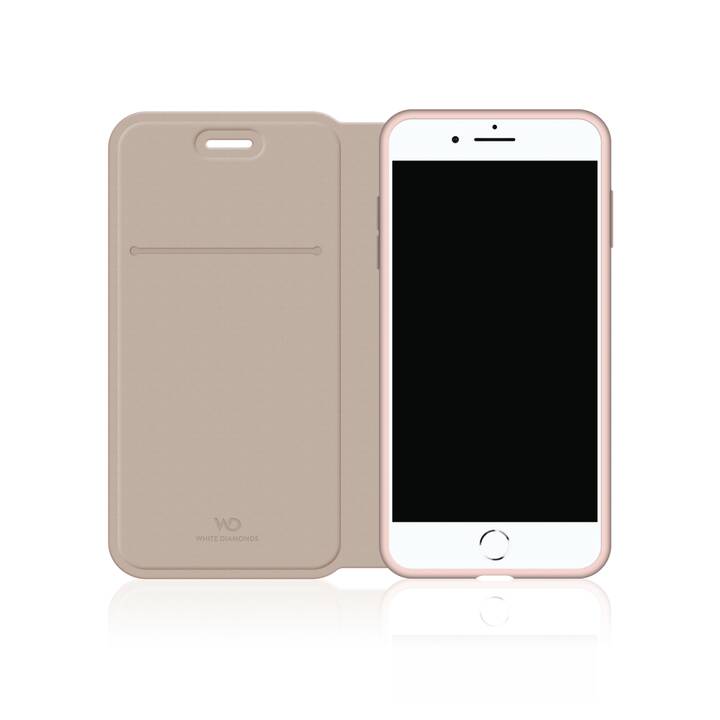 WHITE DIAMONDS Flipcover Promise (iPhone 8, iPhone 7, Coral)