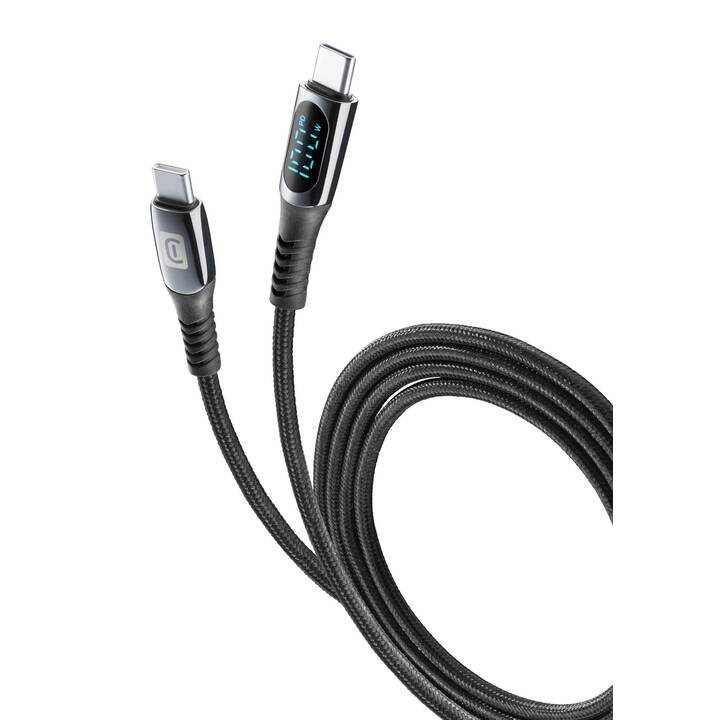 CELLULAR LINE Display Câble (USB C, 2 m)
