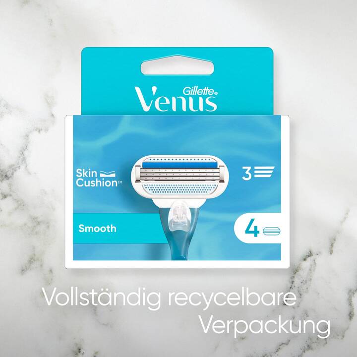 GILLETTE Lametta di rasoio Venus Smooth Skin Cushion (12 pezzo)