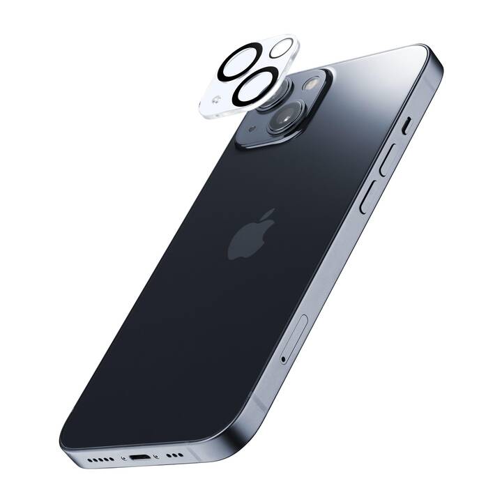 CELLULAR LINE Kamera Schutzglas (iPhone 15, iPhone 15 Plus, 1 Stück)