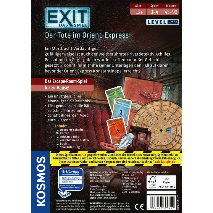 KOSMOS Exit: Der Tote im Orient-Express (DE)