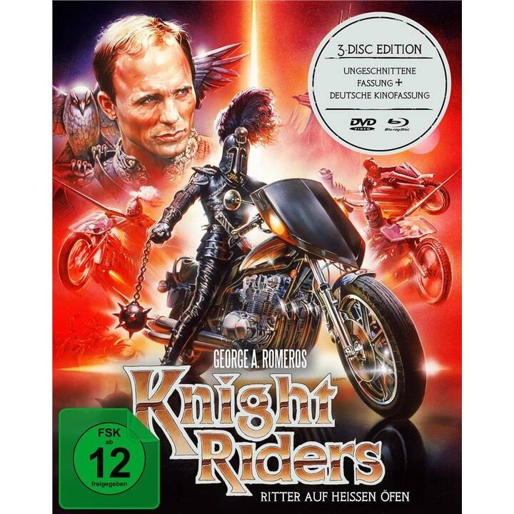 Knightriders - Ritter auf heissen (Mediabook, Uncut, Version cinéma, DE, EN)