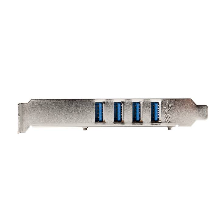 EXSYS Scheda di interfaccia (4 x USB 3.0 Typ-A)