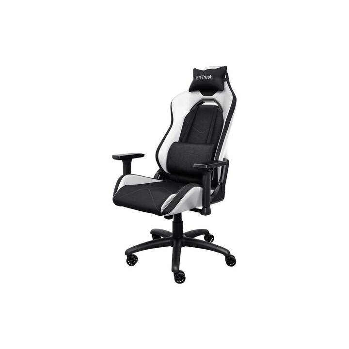 TRUST Gaming Chaise GXT 714W Ruya (Noir, Blanc)