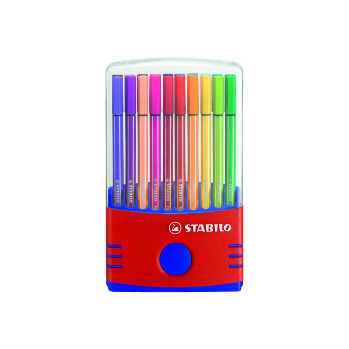 STABILO Color Box Filzstift (Mehrfarbig, 20 Stück)