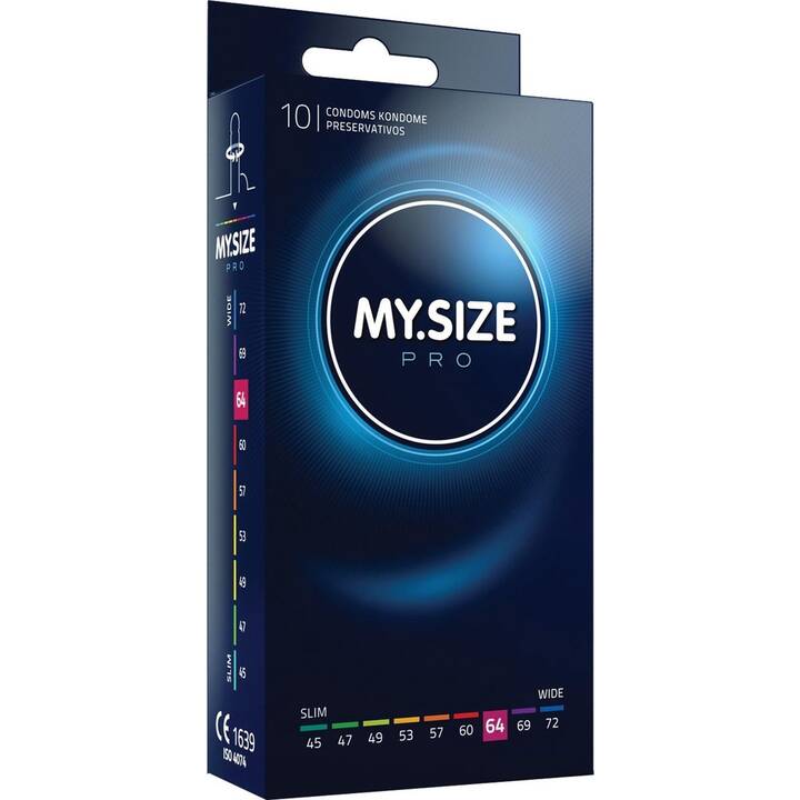 MYSIZE Préservatifs Pro (10 pièce)