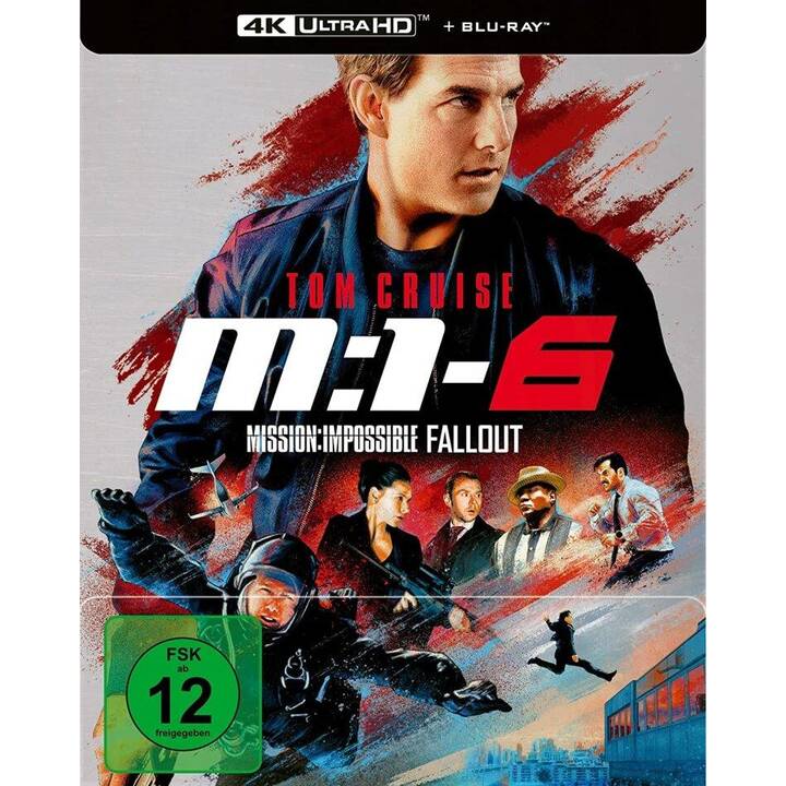 Mission: Impossible 6 - Fallout (4K Ultra HD, Steelbook, DE, EN)