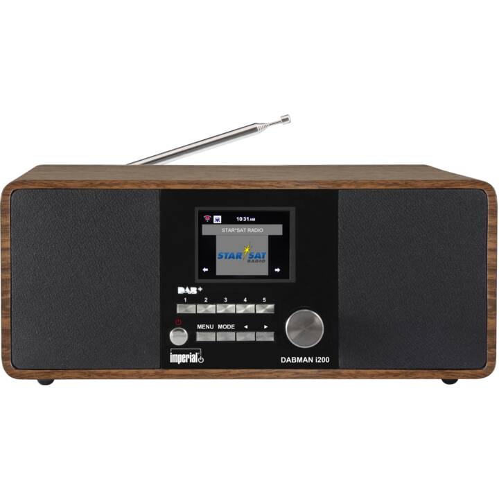 IMPERIAL Dabman i200 Radio Internet (Brun)