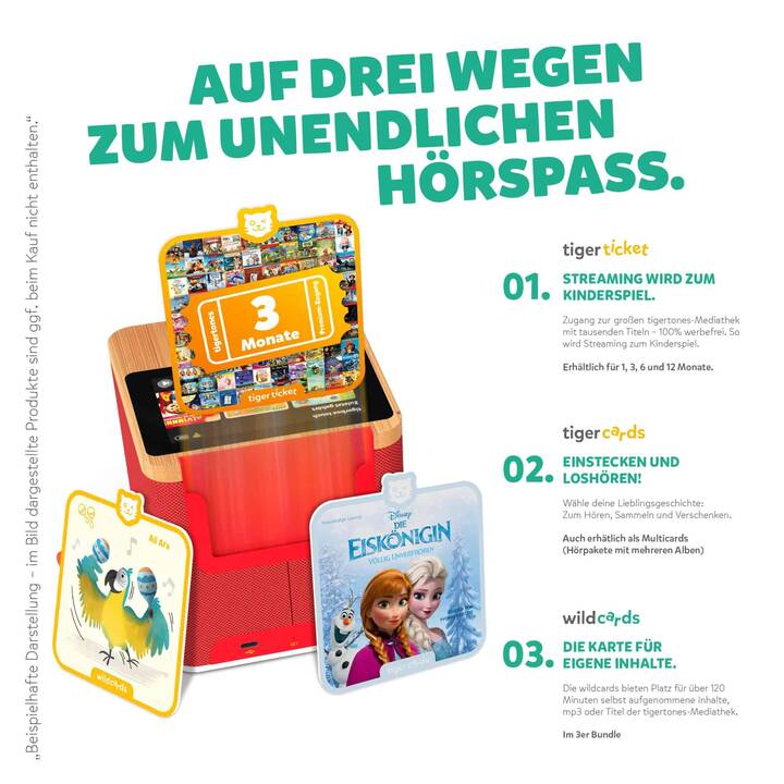 TIGERMEDIA Kinderaudioplayer Tigerbox Touch Swiss Edition (DE, Schweizerdeutsch)