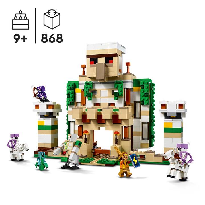 LEGO Minecraft La Forteresse du Golem de Fer (21250)