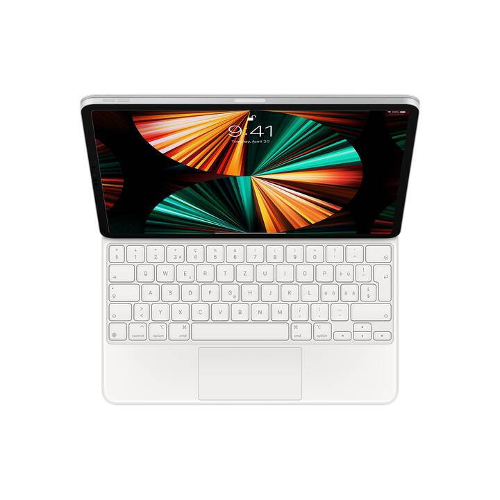 APPLE Magic Keyboard Type Cover / Tablet Tastatur (12.9", Weiss)