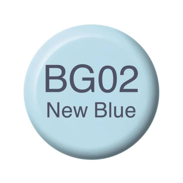 COPIC Tinte BG02 New Blue (Blau, 12 ml)