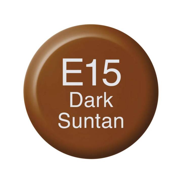 COPIC Encre E15 Dark Suntan (Brun)