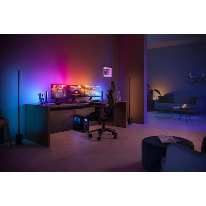 PHILIPS HUE Play Gradient Lightstrip 3x 24-27" LED Light-Strip (187.5 cm)