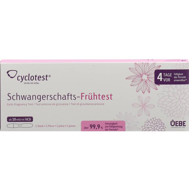 CYCLOTEST Schwangerschaftstest Frühtest