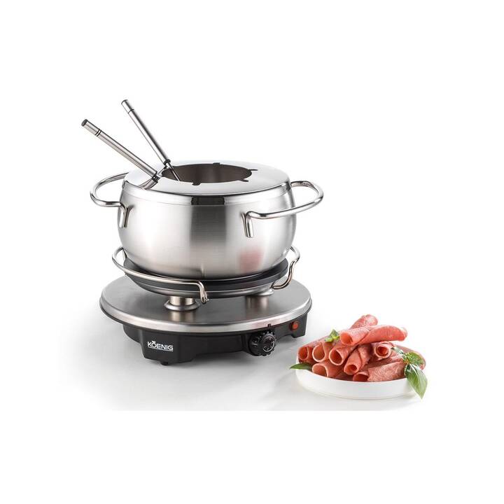 KOENIG Set à fondue B02176 (Chinoise, Bourguignonne, 23 cm) Interdiscount