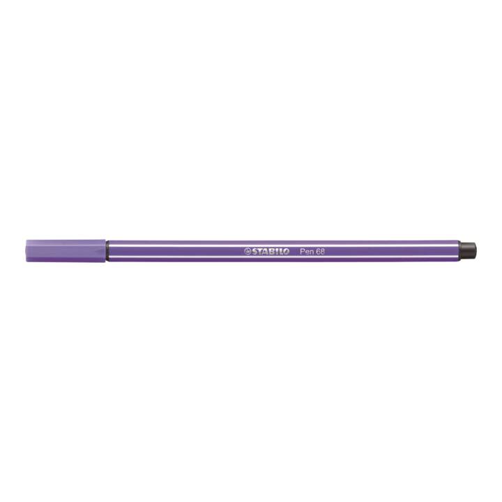 STABILO 68 Crayon feutre (Violet, 1 pièce)