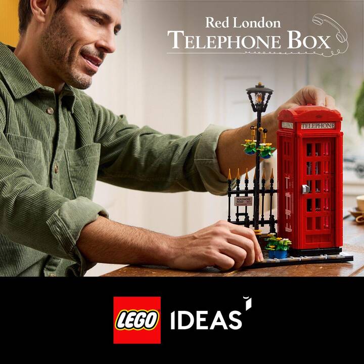 LEGO  Ideas Cabina telefonica rossa di Londra (21347)