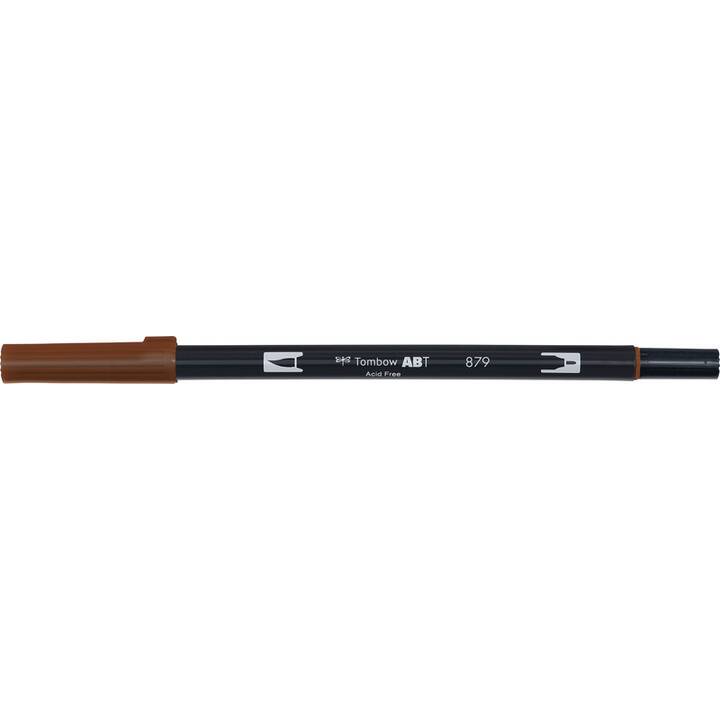 Tombow Doppel-Pinsel Stift – Braun, Für Aquarell & Illustrationen