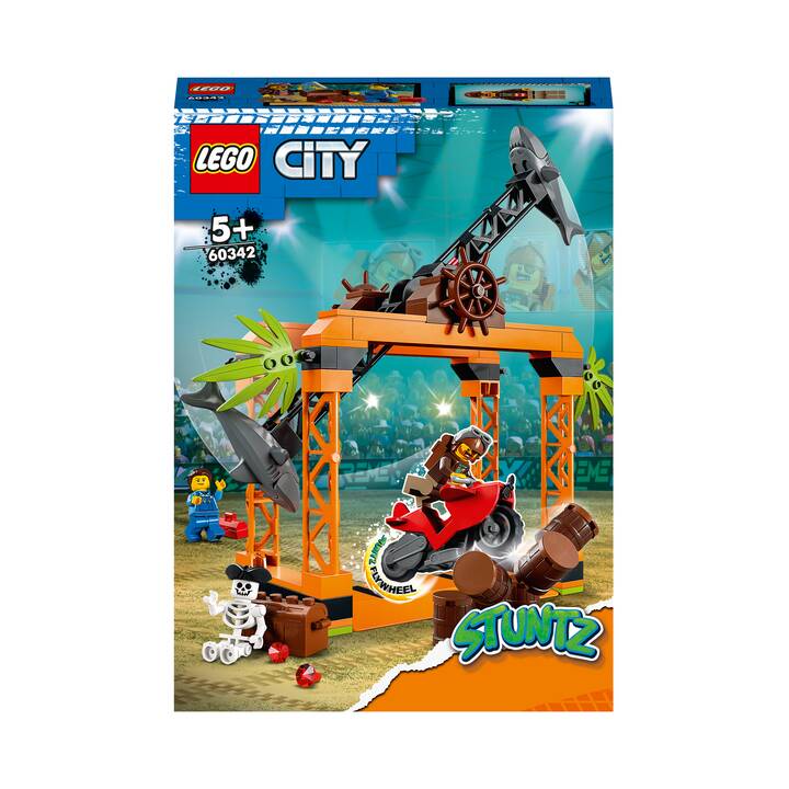LEGO City Le Défi de Cascade: l’Attaque des Requins (60342)