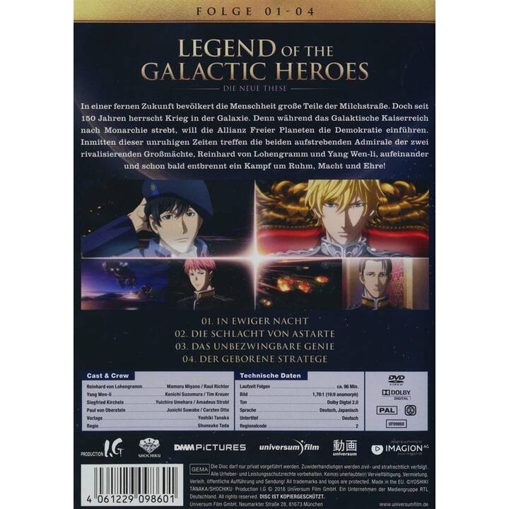 Legend of the Galactic Heroes - Die Neue These - Vol. 1 (JA, DE)