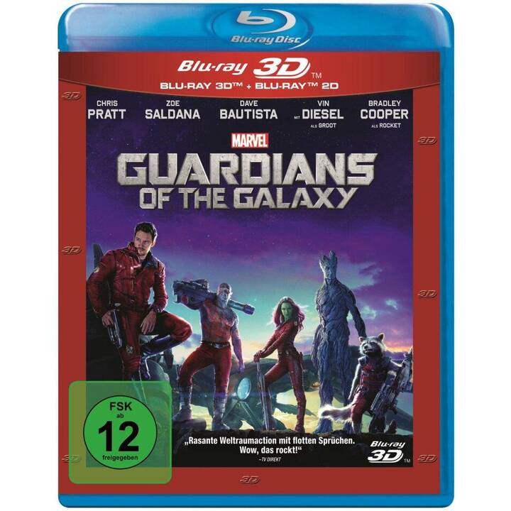 Guardians of the Galaxy (2014) (Blu-ray 3D + Blu-ray) (DE)