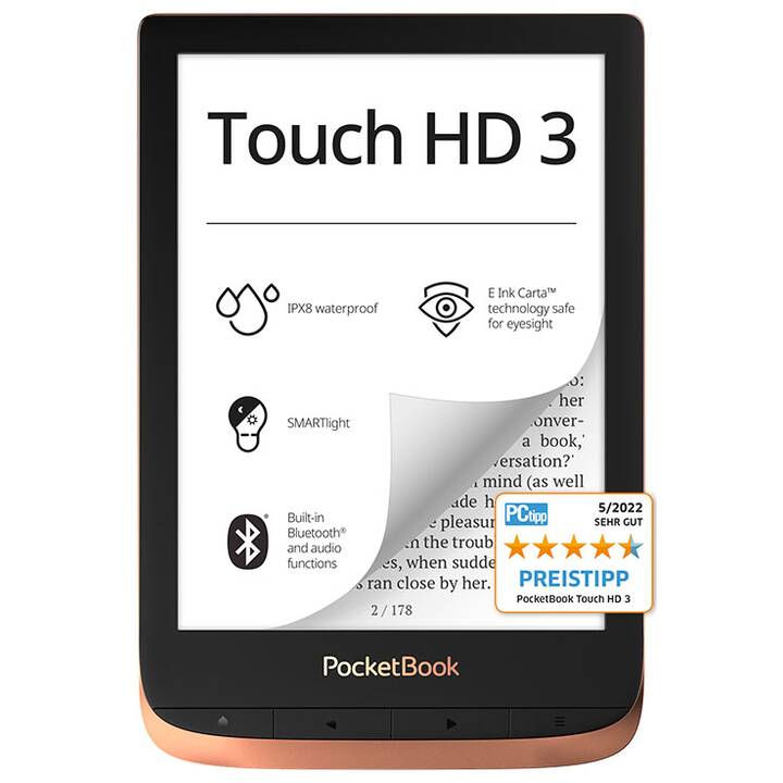 POCKETBOOK Touch HD 3 (6", 16 Go)