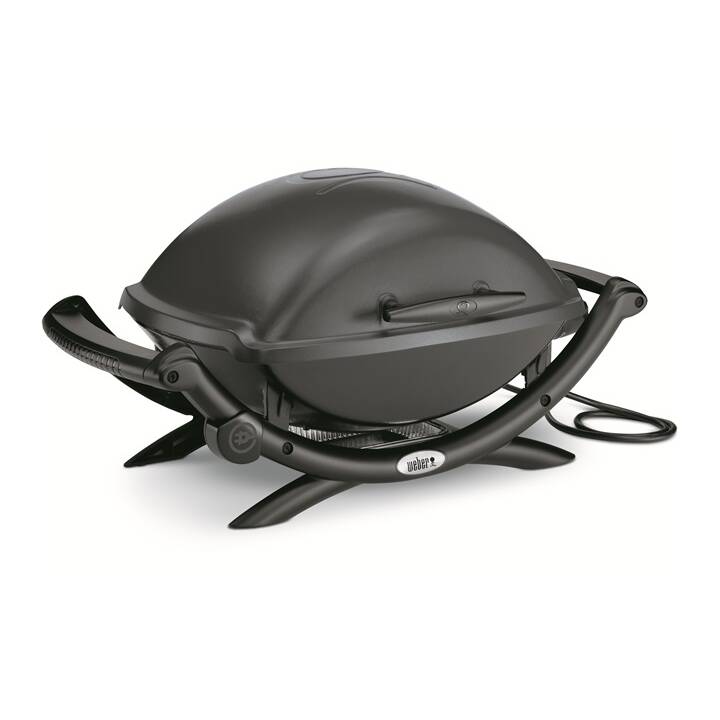 WEBER Weber Q 1400 Elektrogrill (Grau, Dunkelgrau, Schwarz)