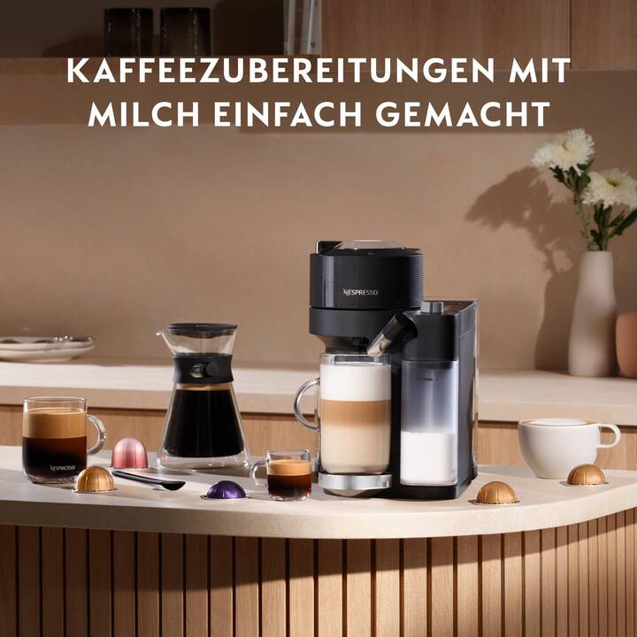 DELONGHI Vertuo Lattissima (Nespresso Vertuo, Schwarz)