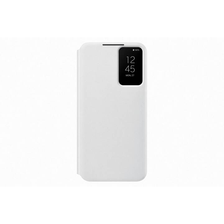 SAMSUNG Flipcover Smart Clear View Cover (Galaxy S22+ 5G, Bianco)