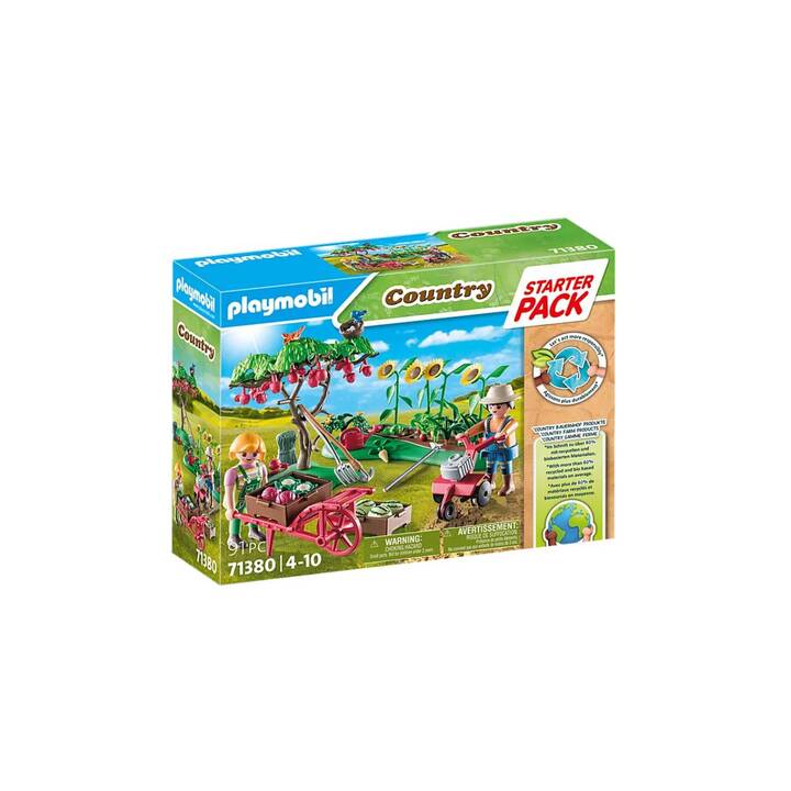 PLAYMOBIL Country Starter Pack Orto in fattoria (71380)