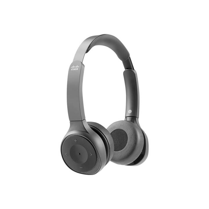 CISCO Office Headset 730 (On-Ear, Kabellos, Carbon)