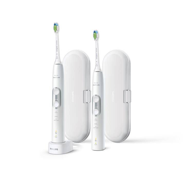 PHILIPS PHILIPS ProtectiveClean Serie 6100 HX6877/34 (Argent, Blanc)