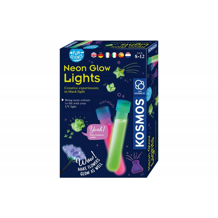 KOSMOS Neon Glow Lights Coffret d'expérimentation (Lumière)