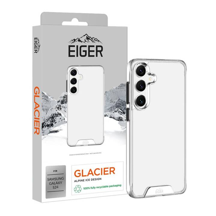 EIGER Backcover Glacier (Galaxy S24, Transparente)