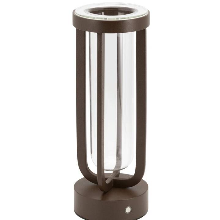 SECURIT Lampe de table (Brun)