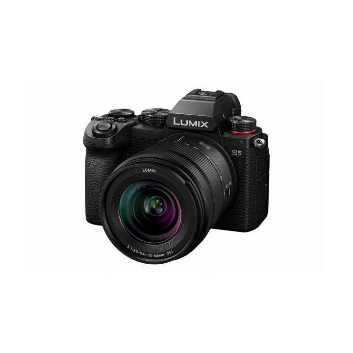PANASONIC Lumix S5 + S 20-60mm f/3.5-5.6 Kit (24.2 MP, Vollformat)