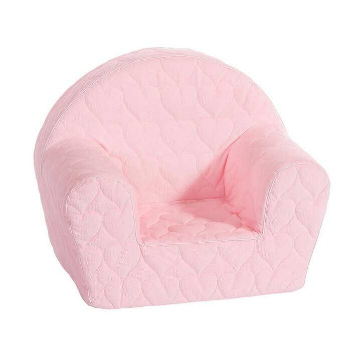 KNORRTOYS Fauteuil d'enfant Cosy heart (Rose)