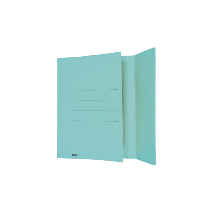 BIELLA Cartellina trasparente (Blu, A4)