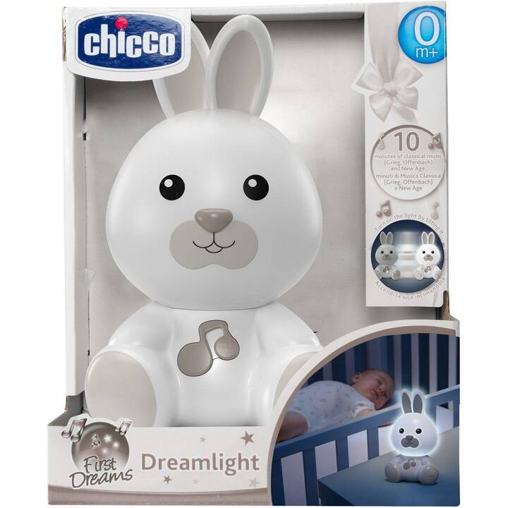 CHICCO Veilleuses Bunny Dreamlight (LED, Lapin)