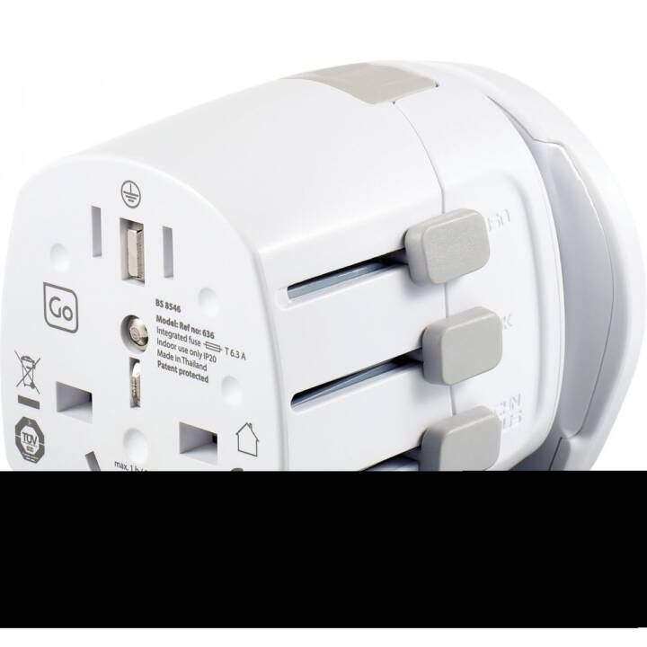 GO TRAVEL Worldwide Adaptor GO636