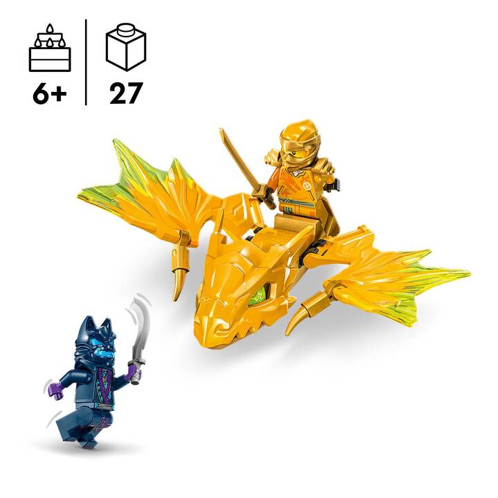 LEGO Ninjago Attacco del Rising Dragon di Arin (71803)
