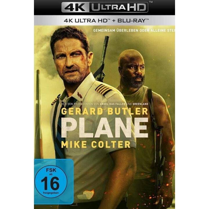 Plane (4K Ultra HD, EN, DE)
