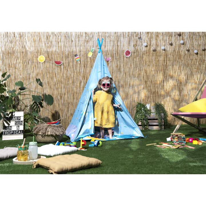 BABYMOOV Tente de jeu Tipi Jungle (Bleu)