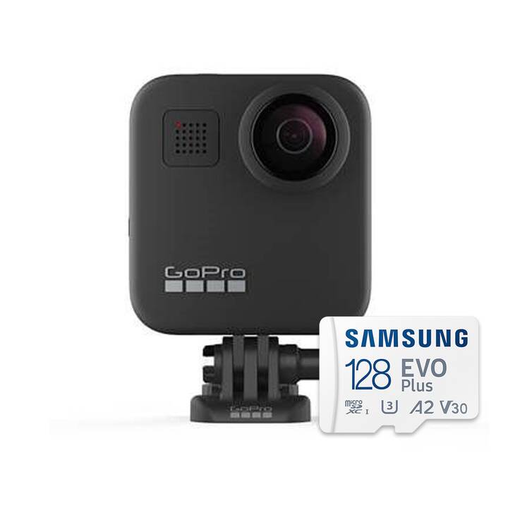 GOPRO MAX + Samsung 128 GB microSDXC (6144 x 3160, Nero)