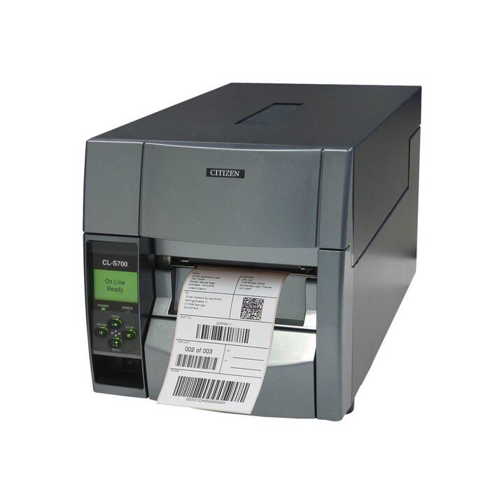 CITIZEN CL-S700II (Imprimante d'étiquettes, Thermique directe, Transfer thermique)